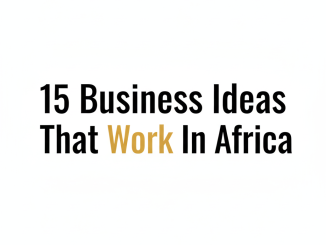 15 Business Ideas That Work in Africa