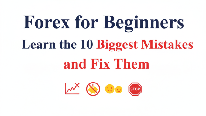 fursadnet Top 10 Forex Trading Mistakes Every Beginner Should Avoid